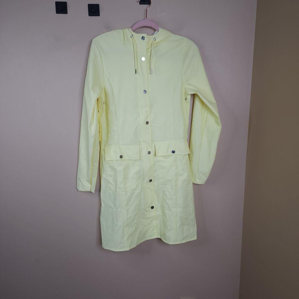 Rains Curve W Jacket in Straw Size XS